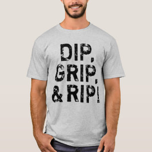 すくい、グリップ、及び裂け目! Tシャツ