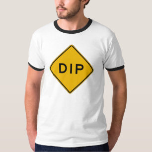 すくい、交通警告標識、米国 Tシャツ