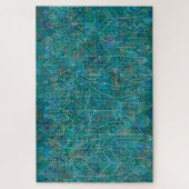 すくっと立つ。〜葉っぱ〜グリーン ジグソーパズル (縦)