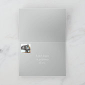 すぐにおもしろい大犬の眠るユーモアを良くする カード (内部)