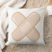 すぐによくなる包帯(ナース気に交差した漆喰) クッション (ブランケット)