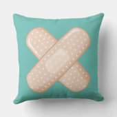 すぐによくなる包帯(ナース気に交差した漆喰) クッション (裏面)