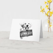 **すぐによくなる**提案と注文がない カード (黄色い花)