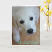 すぐによく得て下さい カード (黄色い花)