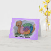 すぐによく得て下さい カード (黄色い花)