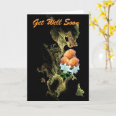 すぐによく得て下さい カード (黄色い花)