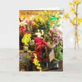 すぐによく得て下さい カード (黄色い花)