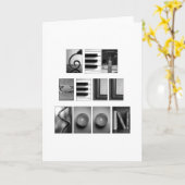 すぐによく得て下さい カード (黄色い花)