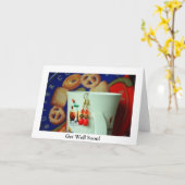 すぐによく得て下さい! カード (黄色い花)