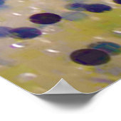 すぐにオタマジャクシになるフログスポーン卵のクローズアップ ポスター (角)