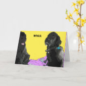 すぐにグリーティングカード カード (黄色い花)