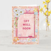 すぐにスクラップブック作りクラフトカードを取得 カード (黄色い花)