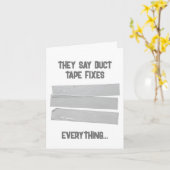 すぐにダクトテープが良くなるカード カード (黄色い花)