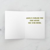 すぐにダクトテープが良くなる カード (内部)