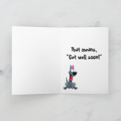 すぐにドギーが元気になる カード (内部)