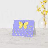 すぐにバタフライカードを回復する カード (黄色い花)