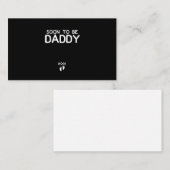 すぐにパパになる2022父の日に初めて 名刺 (正面/裏面)
