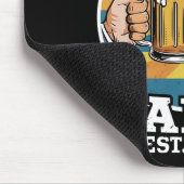 すぐにパパになる2025初めてのパパ2025レトロ マウスパッド (コーナー)