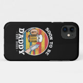 すぐにパパになる2025初めてのパパ2025レトロ Case-Mate iPhoneケース (裏面(横))