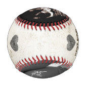 すぐにパパベビーが妊娠の発表を明らかにする 野球ボール (裏面)