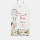 すぐにヒゲに遠くになるありがとう ギフトタグ (正面)