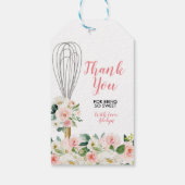 すぐにヒゲに遠くになるありがとう ギフトタグ (裏面)