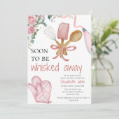 すぐにブライダルシャワー遠くにの招待状を泡立てる 招待状 (スタンド正面)