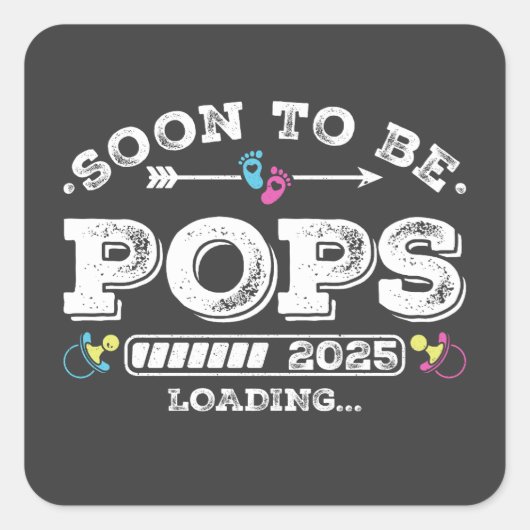 すぐにポップ2025のロード スクエアシール (正面)