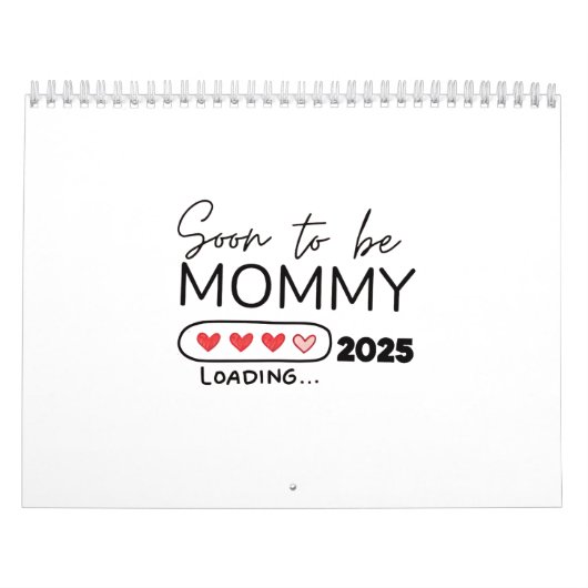 すぐにママになる2025バレンタインデー妊娠 カレンダー (カバー)