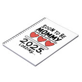 すぐにママになる2025ママのロード促進ママ ノートブック (左側)