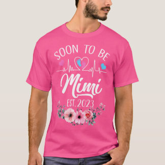 すぐにミミEst 2023フローラ妊娠アナウンス Tシャツ