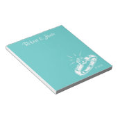 すぐにメモ帳パーソナライズされた夫人 ノートパッド (アングル)