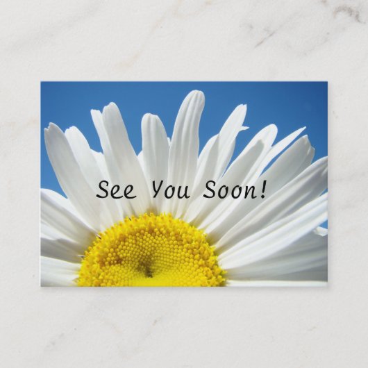 すぐに会おう! メモはサービスApptカードを梳きます 予約カード (正面)