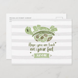 すぐに元気になる可愛いおもしろいの願い看護 ポストカード