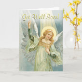 すぐに元気になる – Guardian Angel カード (黄色い花)