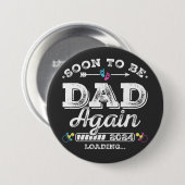 すぐに再びパパになる2024ロードラウンド 缶バッジ (正面&裏面)