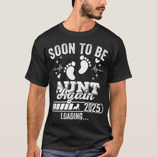 すぐに再び叔母になる2025ロード男性 Tシャツ (正面)