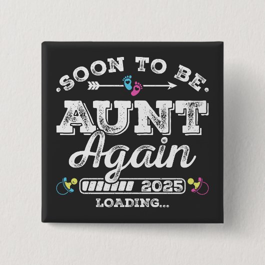 すぐに再び叔母になる2025積み込み広場 缶バッジ (正面)