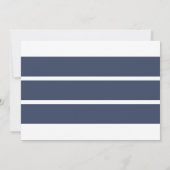 すぐに写真になる文字ブロック海軍ピンク妊娠 案内状 (裏面)