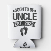 すぐに叔父になる2022新しいおもしろいベビーギフト 缶クーラー (裏面)