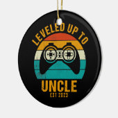 すぐに叔父になる2023年おもしろいの2023年まで平準化 セラミックオーナメント (左)