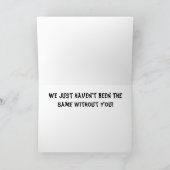 すぐに回復する – 私たちは同じカードではなかった カード (内部)