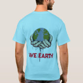 すぐに地球に優しTシャツ Tシャツ (裏面)