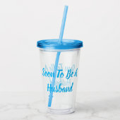 すぐに夫になる アクリルタンブラー (裏面)