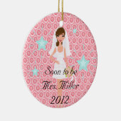 すぐに夫人があるためChristmas Ornament セラミックオーナメント (右)