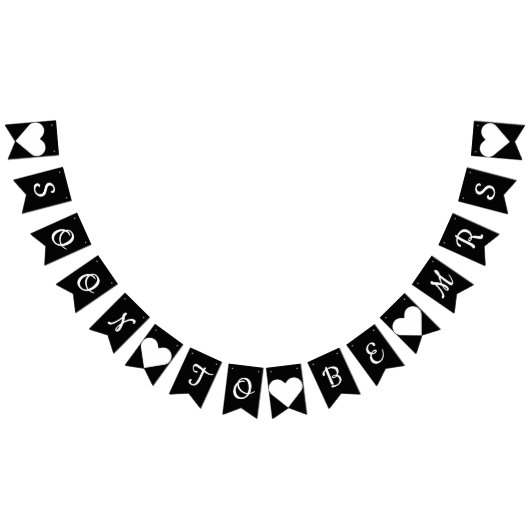 すぐに夫人Black及び白の旗布があるため バンティングフラッグ (全)