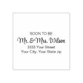 すぐに差出人住所 ラバースタンプ (インプリント)