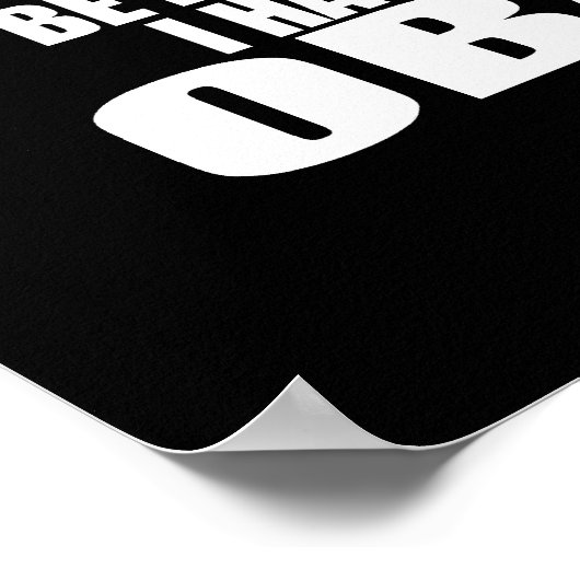 すぐに戻って、私はオバマを取らなければならない ポスター (角)