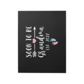 すぐに新しいおばあちゃんの2022おばあちゃんになる ノートパッド (回転)