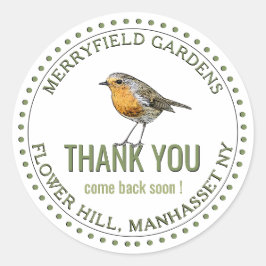 すぐに来お礼を ラウンドシール